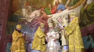 Intronisation du patriarche orthodoxe Kirill 1er