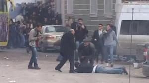 Turkish police battle with Kurdish protestors
