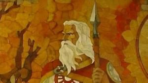 Resins to be cheerful – Giant amber mosaic on show