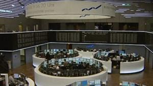 Mardi grave à la bourse de Francfort