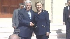 A Ramallah, Hillary Clinton appuie la création d’un Etat palestinien