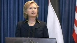 Clinton: Israeli demolitions “unhelpful”