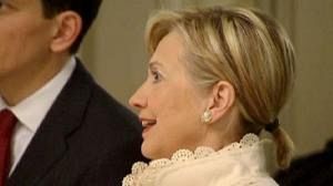 Clinton arrives in Brussels for NATO-EU talks