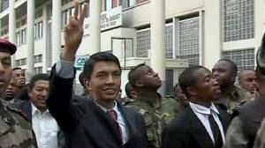 Army appoints ex-DJ as Madagascar’s president.