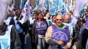 France hit by widespread strikes
