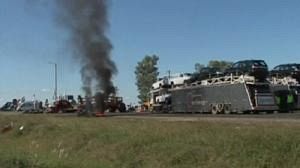 Argentine farmers launch new strike over soya tax