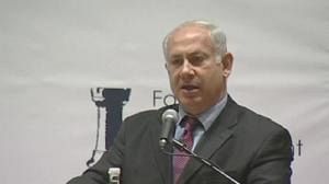 Netanyahu pledges to talk peace with Palestinians