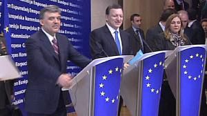 A Bruxelles Abdullah Gül réaffirme les ambitions européennes de la Turquie