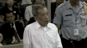 Alleged Khmer Rouge leader stands trial