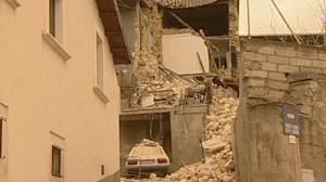 Onna: the flattened village close to quake epicentre