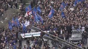 Georgia protesters demand Saakashvili resign