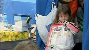 Des oeufs en chocolat pour les enfants, L’Aquila respecte la tradition de Pâques mais sous le signe du recueillement