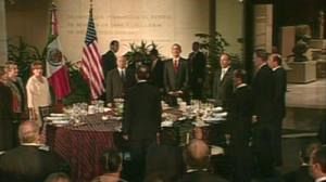 Barack Obama répond aux attentes de Felipe Calderon