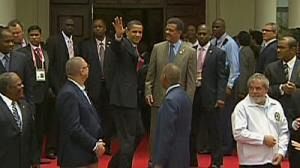 Upbeat atmosphere but no deal at Americas summit