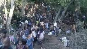 Civilians escape Sri Lanka battle