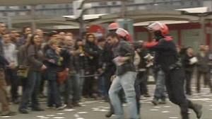 Strike tests new Basque government