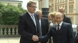 Nord stream tops talks as Putin visits Finland