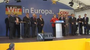 Allemagne : les partis de la grande coalition au pouvoir favoris des européennes