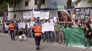 Euro demos call for Iran freedom