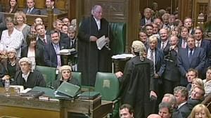 Speaker’s role in UK Commons
