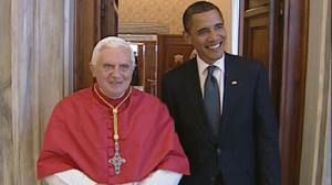 Obama tells Pope he wants fewer abortions