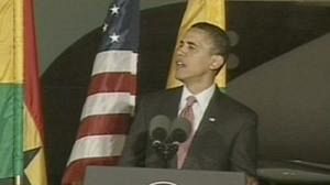 Obama suscite une immense ferveur au Ghana