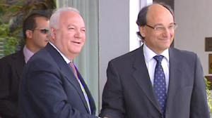 Back on the rock for Spanish minister