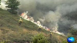 Spain battles 25 forest fires