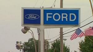 Ford makes a rare profit