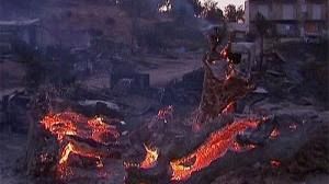 Flames force evacuations on Corsica