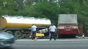 Un accident de la route meurtrier en Russie
