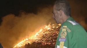 Greek wildfires set to rage on