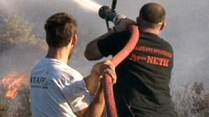 Forest fires lay siege to Greek capital