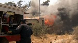 Firefighters start controlling Greek wildfires