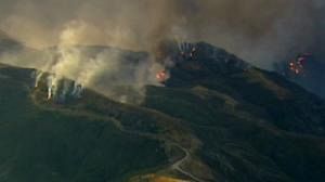 Fires out of control as California burns