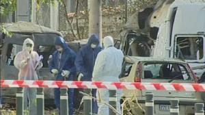 Greek bombers target stock exchange