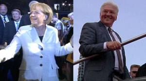 Merkel goes on election offensive