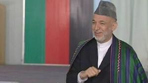 Karzai heads for first round victory in Afghan poll