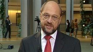 Réaction de Martin Schulz à la réélection de José Manuel Barroso