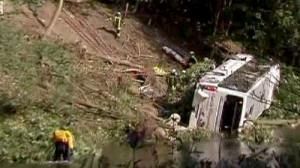 German bus crash kills three