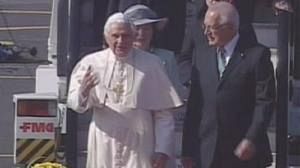 Benoît XVI en visite en République Tchèque