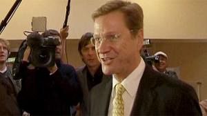 Guido Westerwelle pede votos para o FDP