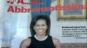 Silvio Berlusconi trouve le couple Obama bronzé