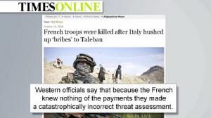 Paiements italiens aux talibans : le Times persiste et signe