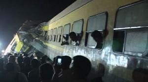 Egypt train collision kills 25
