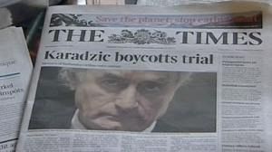 Prosecution opens case against Karadzic