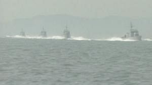 Naval clash between North and South Korea