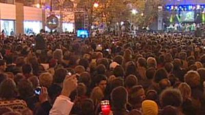 Velvet Revolution celebrated in Prague Velvet Revolution celebrated in Prague