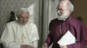 Cara a cara entre el Papa y el arzobispo de Canterbury