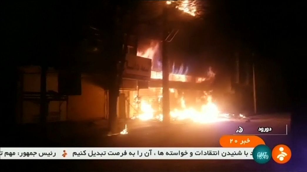 Iran plays down violent protests
